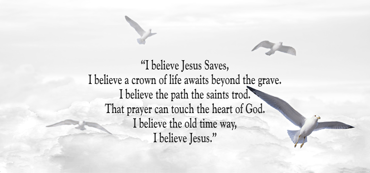 White Clouds (I Believe Jesus Saves) PROOF